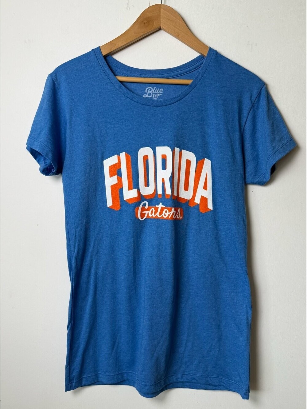 Blue 84 Florida Gators Football T-Shirt Mens M Crew Neck Short Sleeve